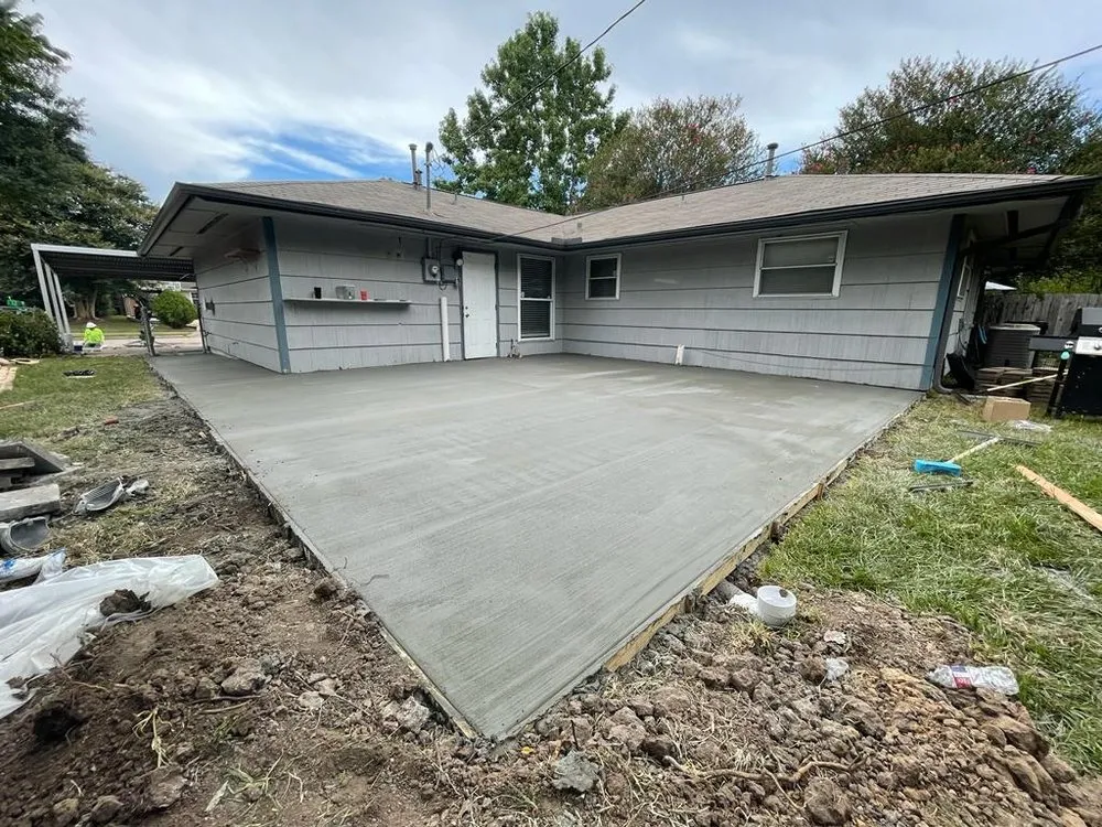 Expert residential landscaping in Tomball, TX by Space City Pro Construction