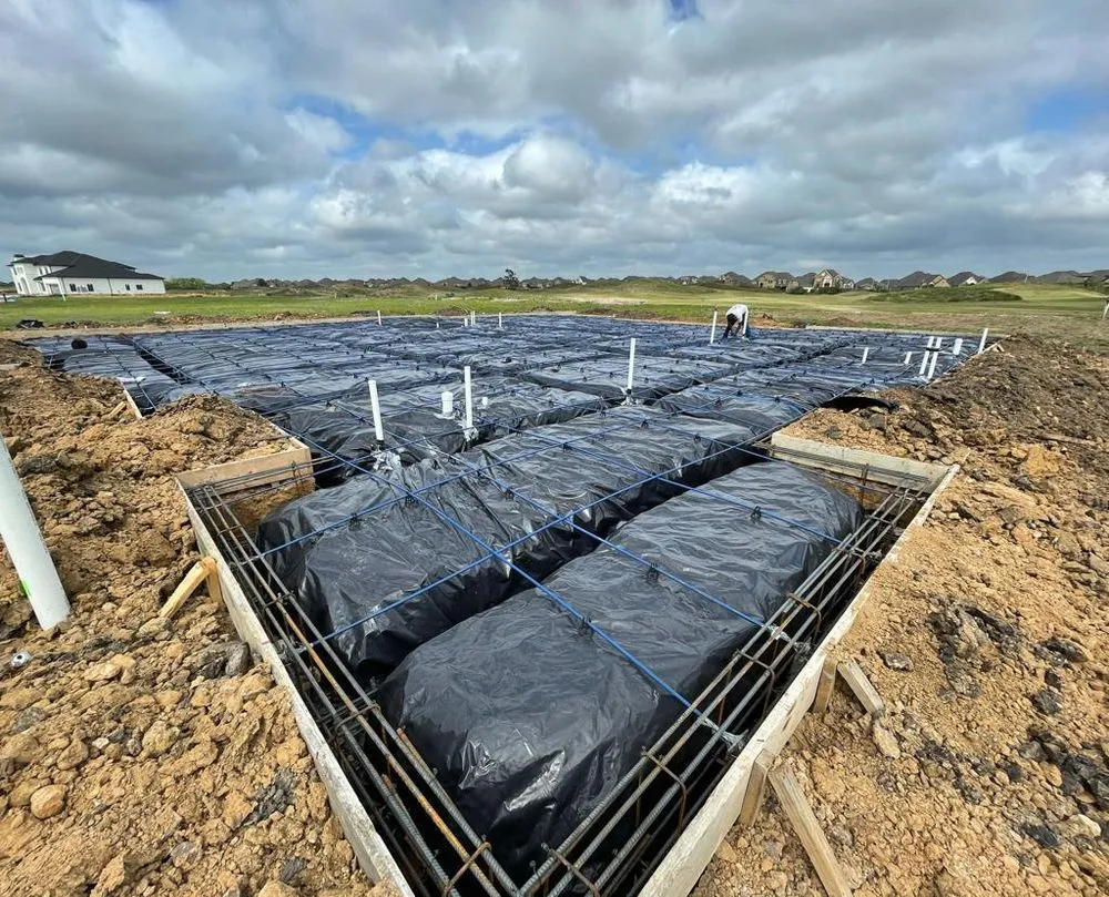 Local garden landscaping in Tomball, TX by Space City Pro Construction