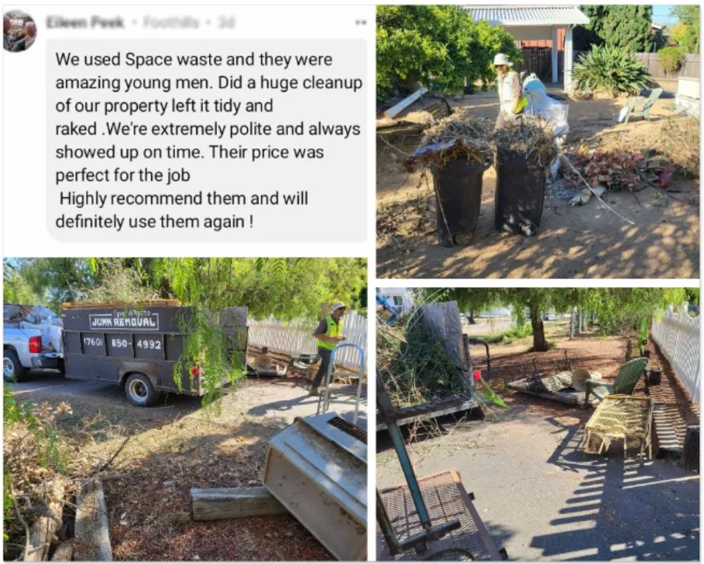 Local landscaping services for beautiful yards in Fallbrook, CA by SpaceWaste