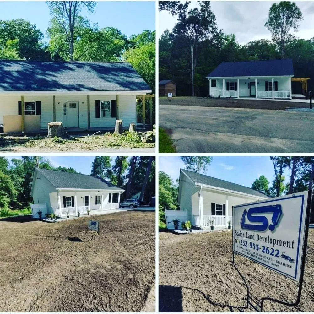 Affordable landscaping services in Macclesfield, NC - Spain's Land Development