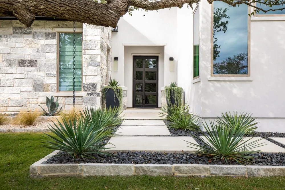 Custom yard cleanup service in Boerne, TX by Spanish Oaks Landscape and Design