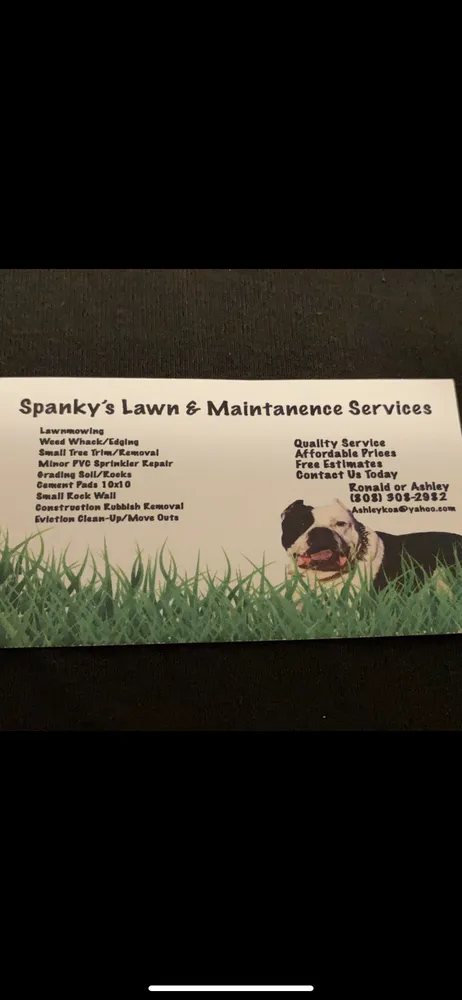 Custom garden landscaping in Waianae, HI by Spankys Lawn and Maintenance