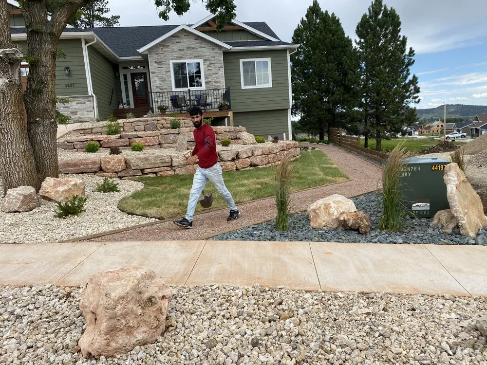 Affordable landscape installation with custom design across Rapid City, SD - Spark Landscaping