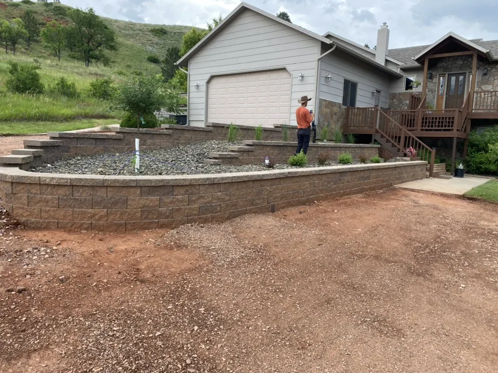 Professional landscape design with custom design across Rapid City, SD - Spark Landscaping