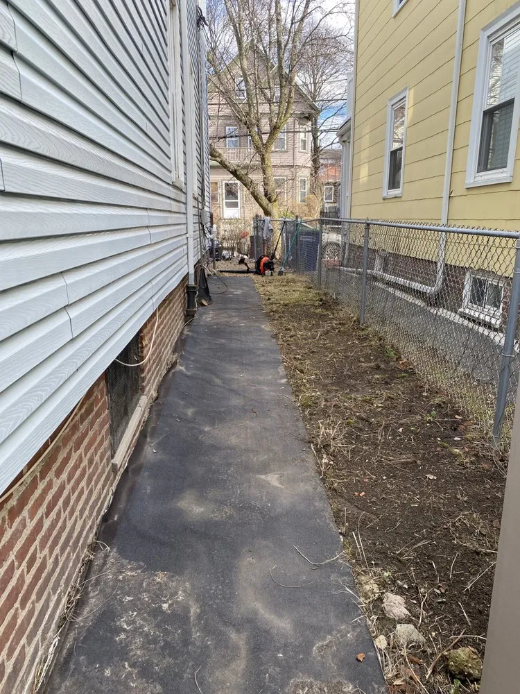 Top-rated garden landscaping with custom design in Woburn, MA by Sparkes Classic Services