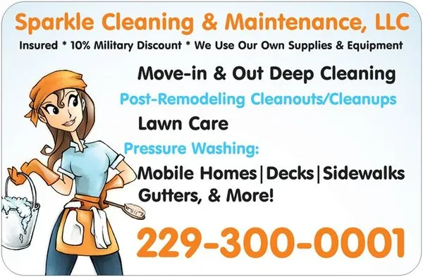 Sparkle Cleaning & Maintenance Logo