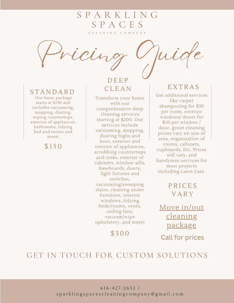 Professional landscape design experts serving Grand Rapids, MI - Sparkling Spaces Cleaning