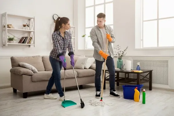 Sparkling Spaces Cleaning Logo