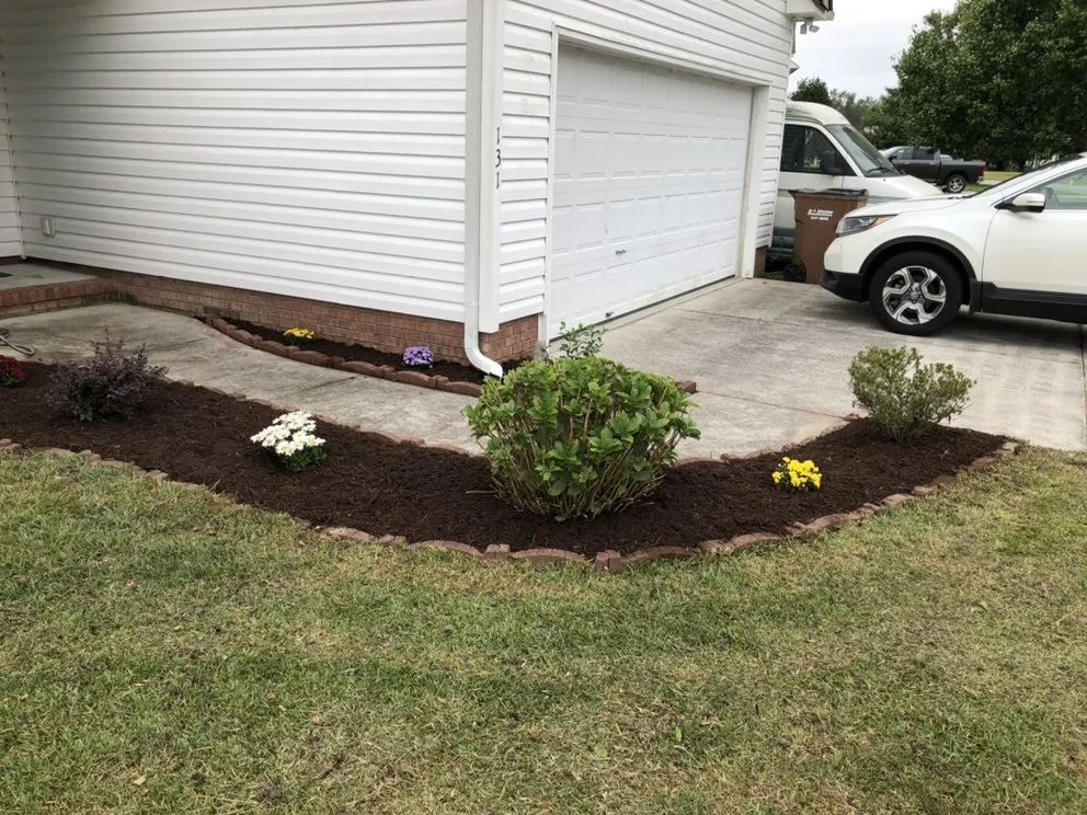 Top-rated landscaping services for year-round maintenance in Jacksonville, NC by Sparky’s Lawn & Property Maintenance