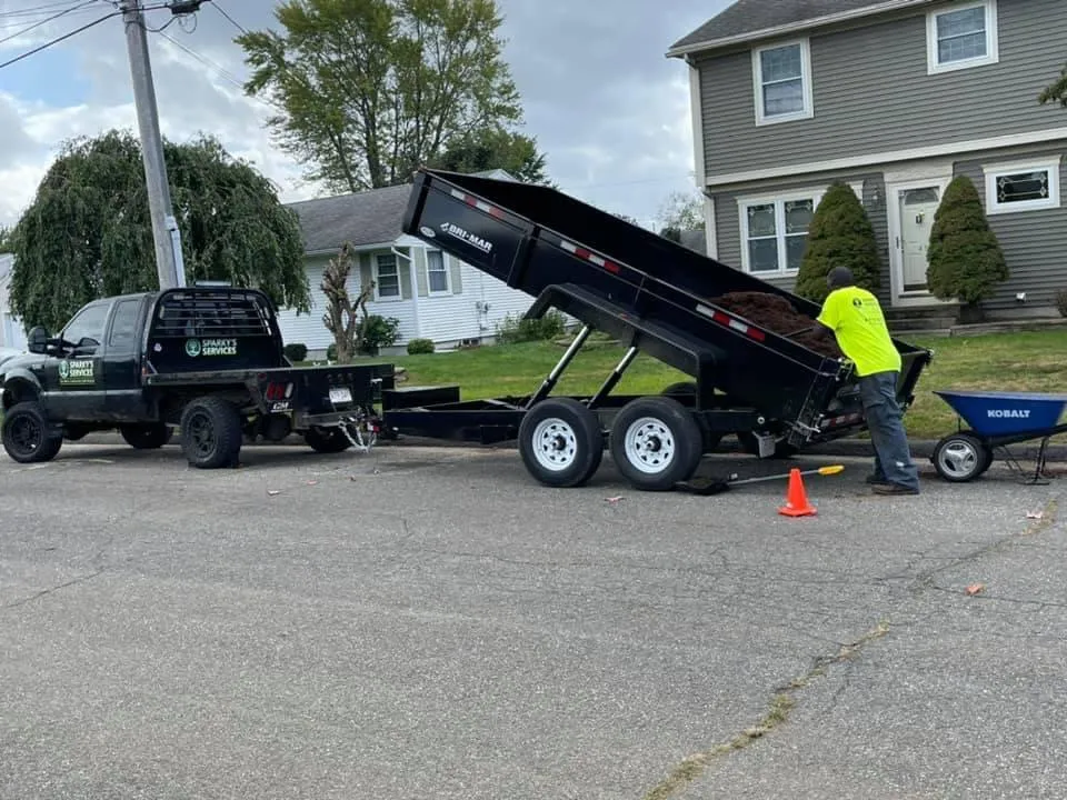 Expert lawn mowing service in Amherst, MA by Sparkys Services