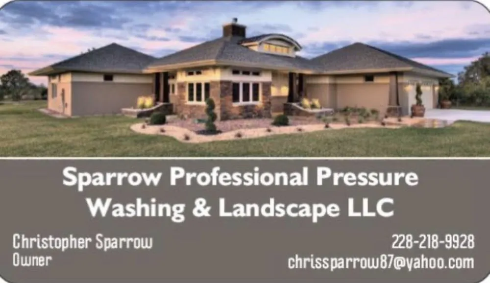 Trusted garden landscaping in Moss Point, MS - Sparrow Pressure Washing & Landscape