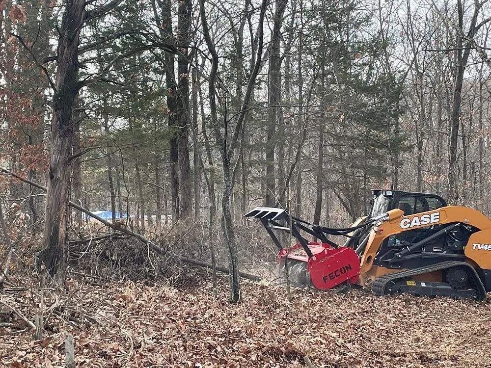 Affordable lawn mowing service for residential properties in Hawk Point, MO by Spartan Forestry & Mulching