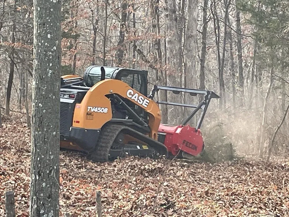 Custom landscape design for year-round maintenance across Hawk Point, MO - Spartan Forestry & Mulching