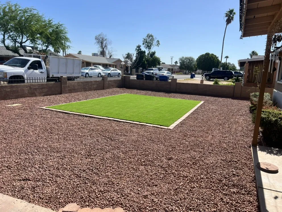 Reliable yard cleanup service near you in Mesa, AZ by Spartan Landscaping