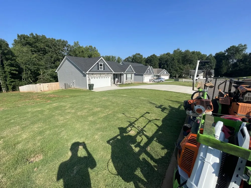 Custom landscape installation in Spartanburg, SC - Spartan Lawn Service