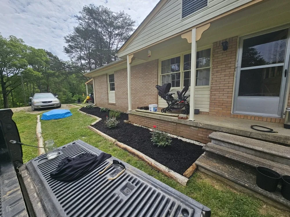 Professional landscape design for residential properties in Spartanburg, SC by Spartan Stripes