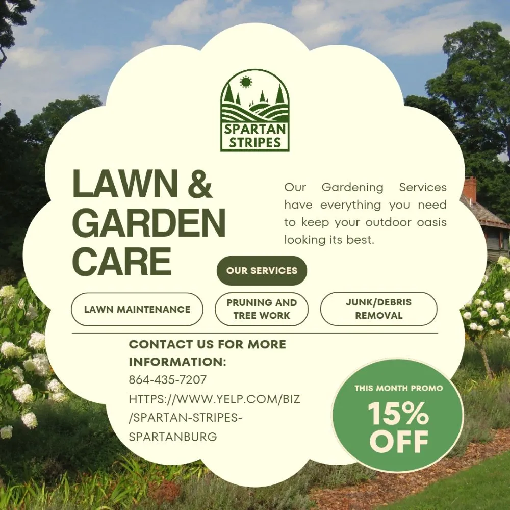 Reliable landscaping services for residential properties across Spartanburg, SC - Spartan Stripes