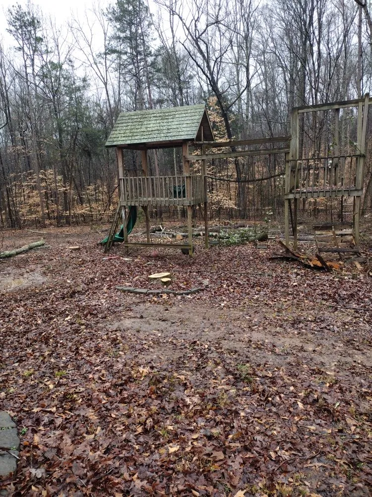 Professional garden landscaping for residential properties in Charlotte, NC by Spaulding Tree Service