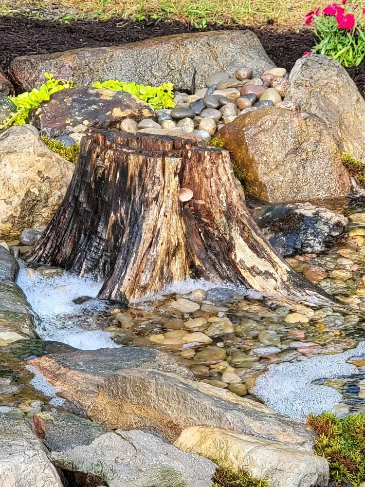 Custom outdoor landscaping near you in Cobleskill, NY by Spaulding Water Gardens and Lawn Care