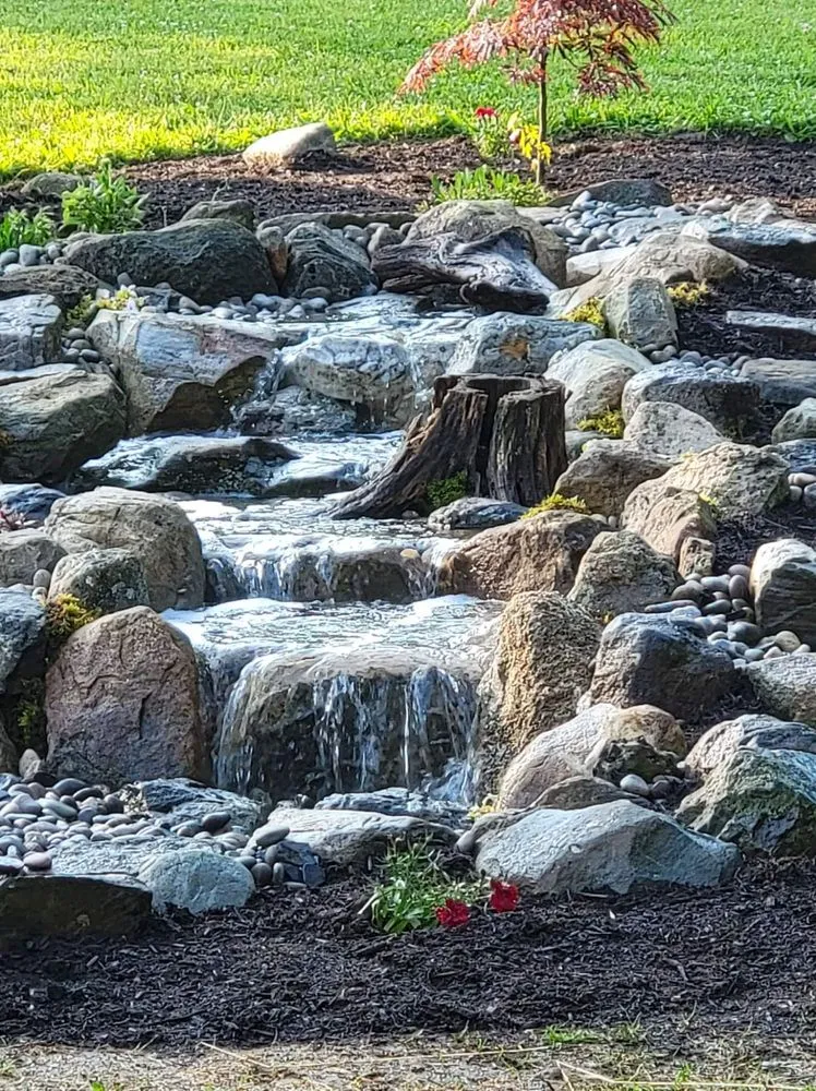 Local outdoor landscaping with custom design across Cobleskill, NY - Spaulding Water Gardens and Lawn Care