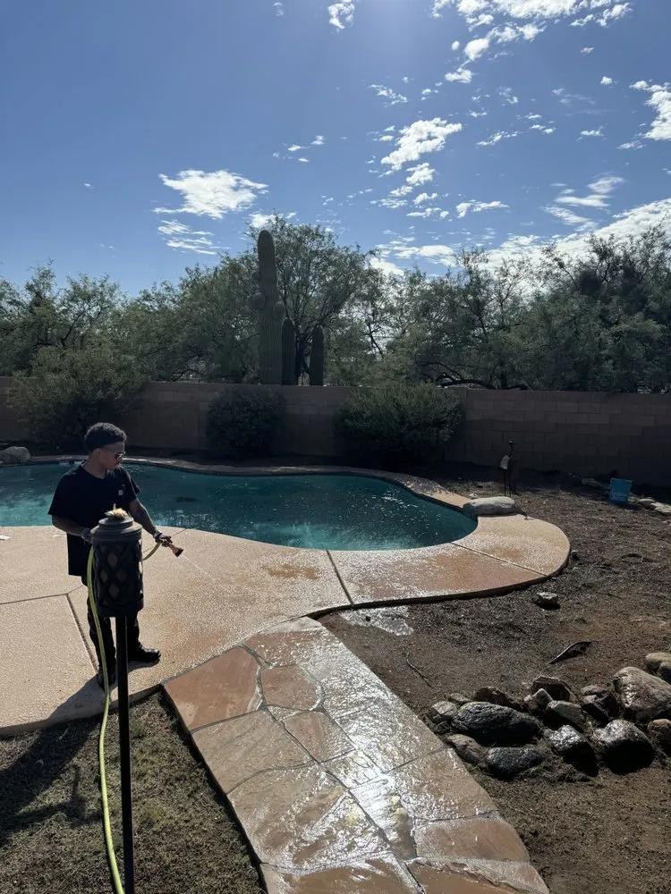 Affordable landscape design in Tucson, AZ by Speakez Services