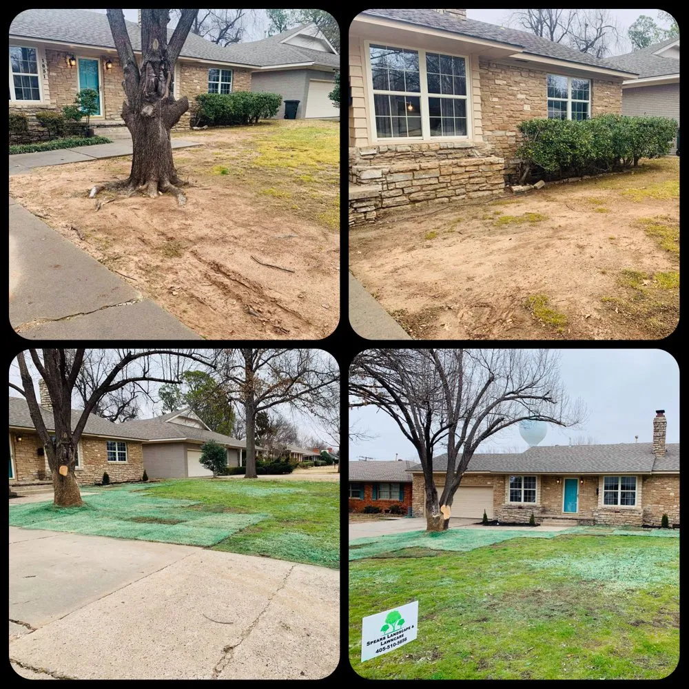 Reliable landscaping services for residential properties in Midwest City, OK by Spears Landscape & Lawn Care