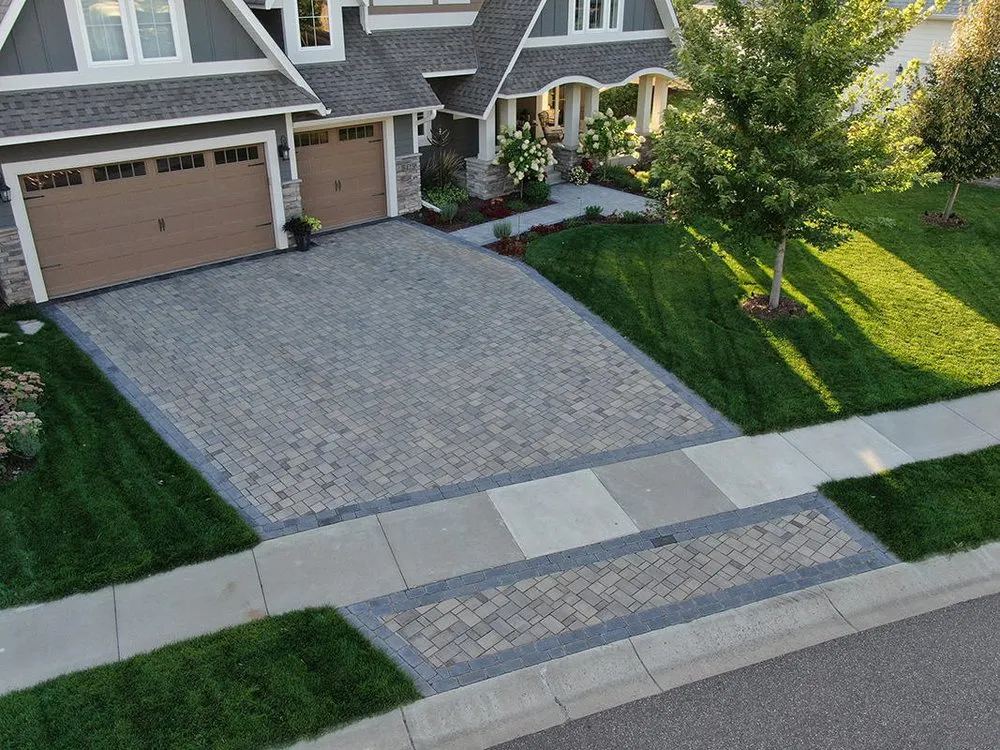 Local yard cleanup service with custom design in Rogers, MN by Spear's Landscape