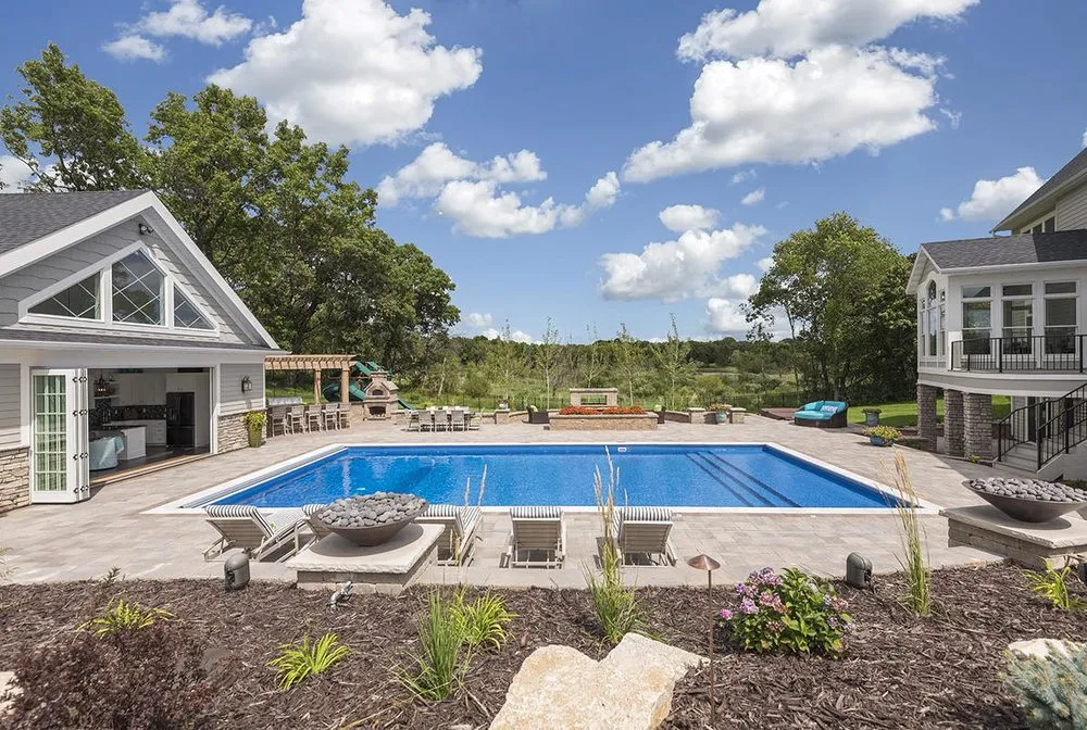 Custom outdoor landscaping for outdoor upgrades across Rogers, MN - Spear's Landscape