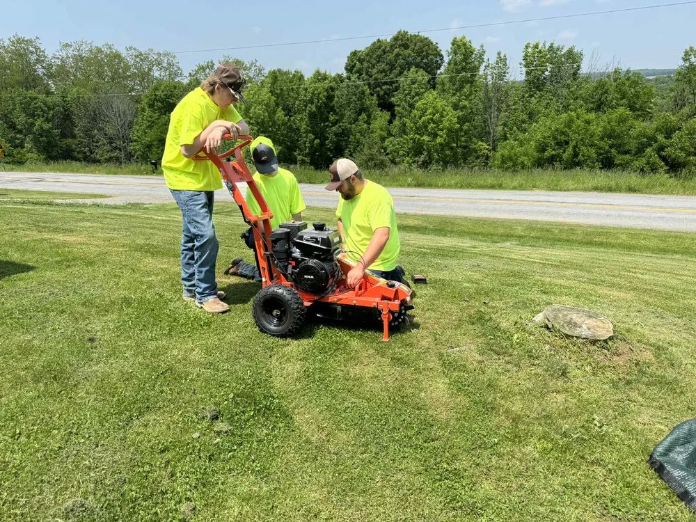 Custom landscaping services in Savona, NY by Spears Rentals