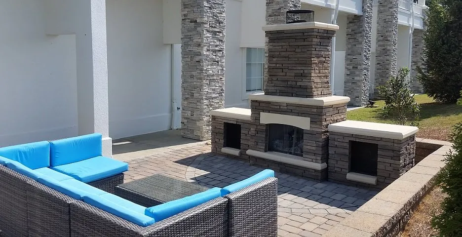 Expert lawn mowing service for outdoor upgrades in Pigeon Forge, TN by Special Care Patio & pools