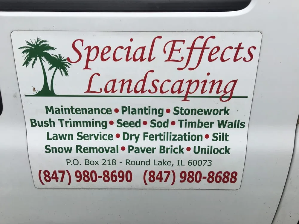 Affordable lawn care service for homes in Round Lake, IL by Special Effects Landscaping