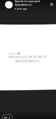 Special J's Lawncare & Specialities Logo