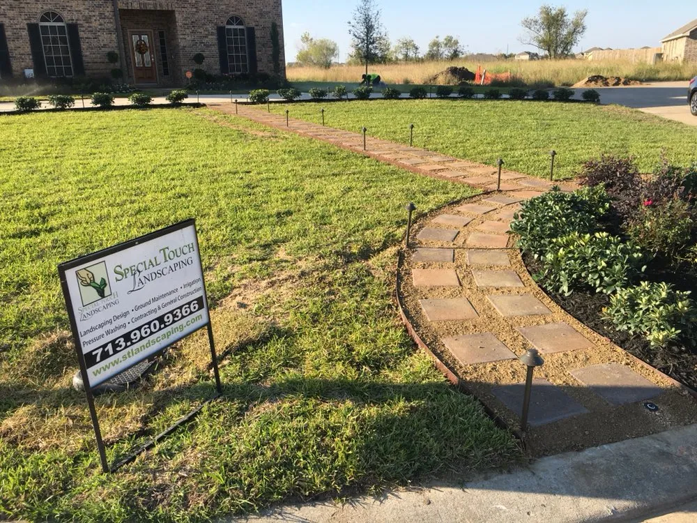 Top-rated lawn care service for homes across Houston, TX - Special Touch Landscaping