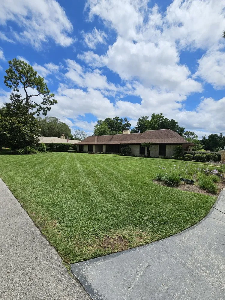 Professional residential landscaping in Green Cove Springs, FL by Specialized Landscape and Maintenance