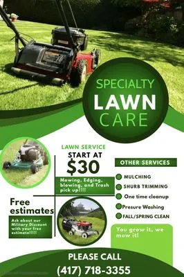 Specialty Lawn Care