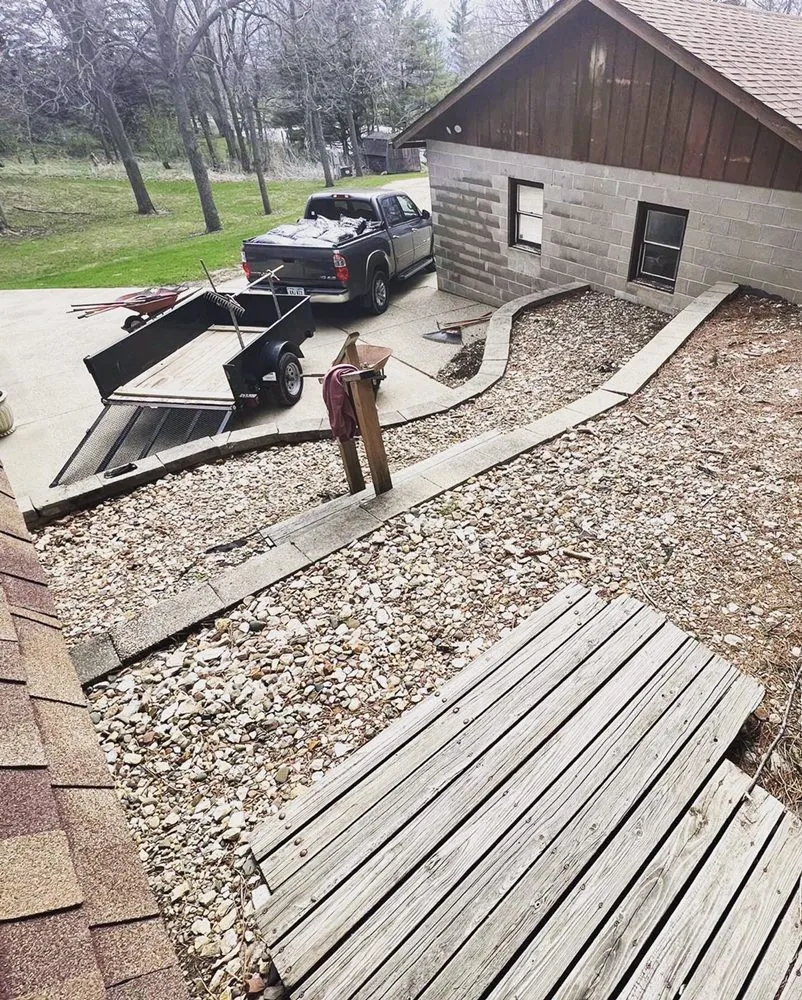 Top-rated landscape design for residential properties in Janesville, IA by Specs Exterior Care