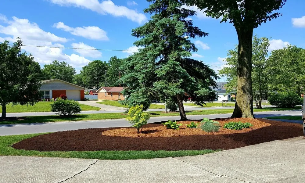 Expert garden landscaping for homes in Lima, OH by Spectrum Lawn Care