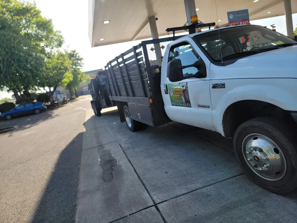 Expert residential landscaping with custom design in Junction City, OR by Speedy Lawn Care Services