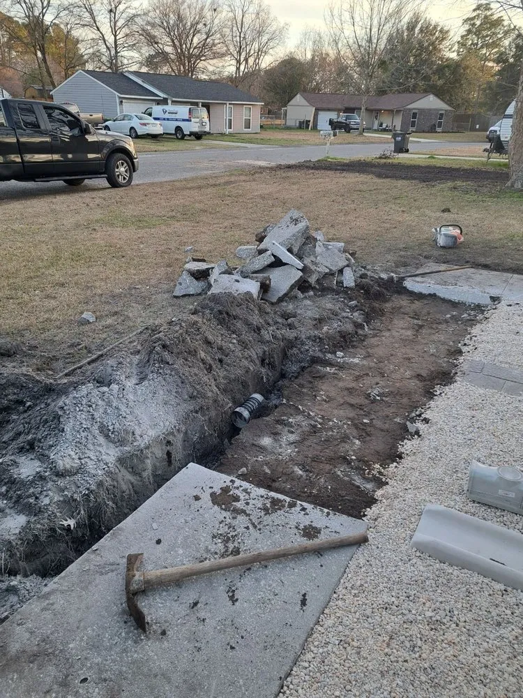 Custom landscape installation in Moncks Corner, SC by Spell Landscaping and Concrete