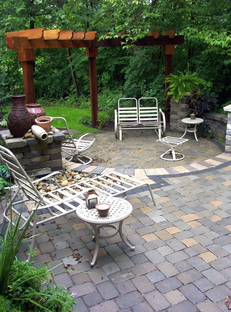 Expert outdoor landscaping in Galena, OH by Spellacy's Turf-Lawn
