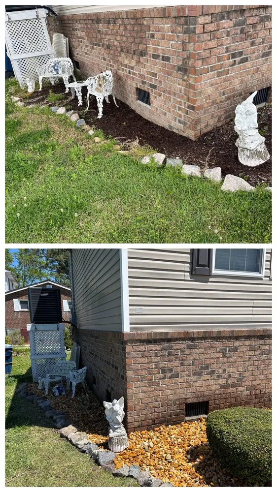 Local landscaping services for homes in Myrtle Grove, NC by Spencer Property Maintenance