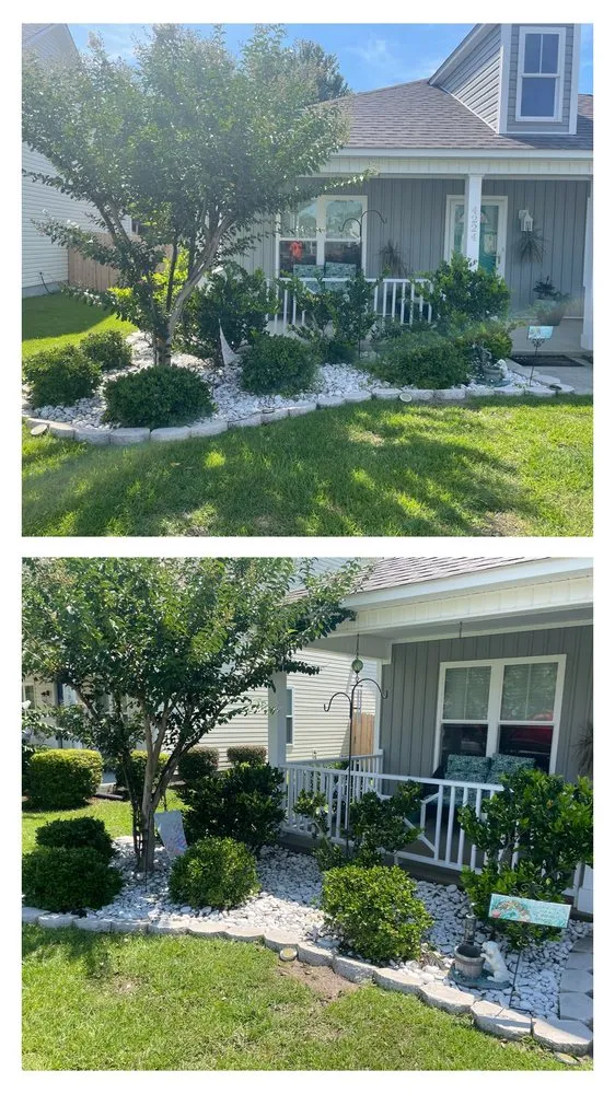 Custom yard maintenance for outdoor upgrades in Myrtle Grove, NC by Spencer Property Maintenance