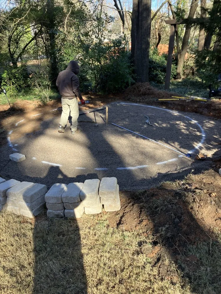 Custom landscape installation for residential properties across Raleigh, NC - Speno's Lawn Care