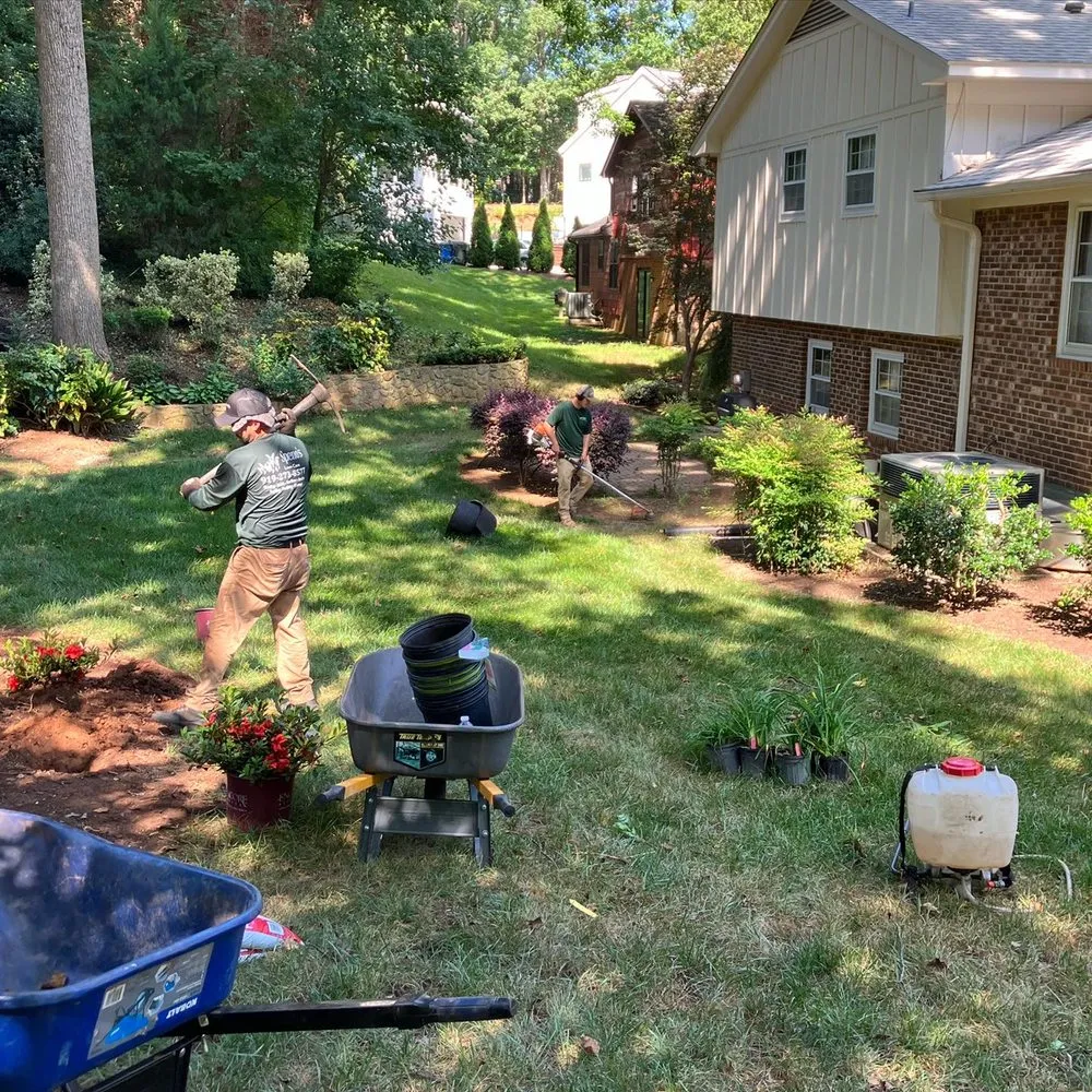 Expert outdoor landscaping for outdoor upgrades across Raleigh, NC - Speno's Lawn Care