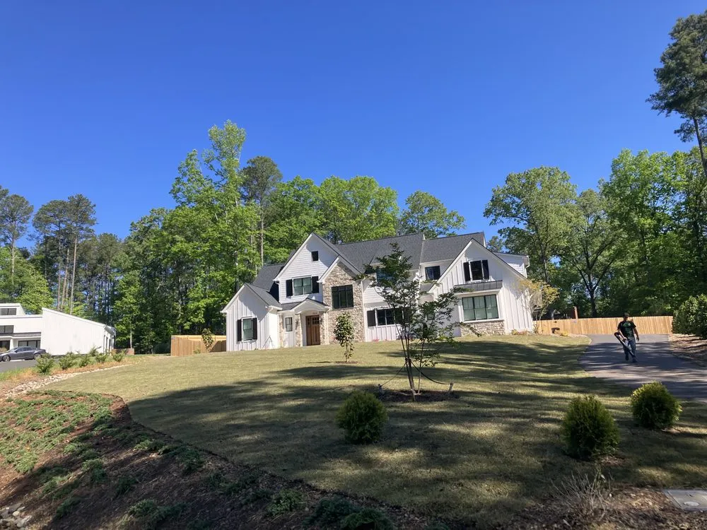 Custom landscape installation in Raleigh, NC - Speno's Lawn Care