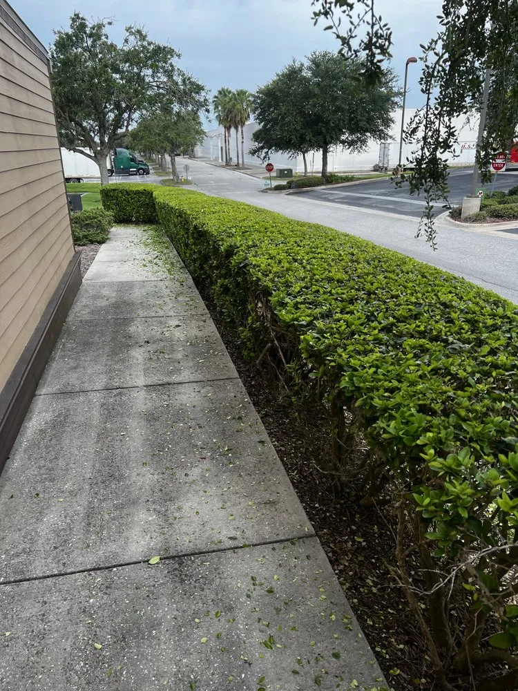 Trusted lawn mowing service for homes in Lake Wales, FL by Sphere Landscape