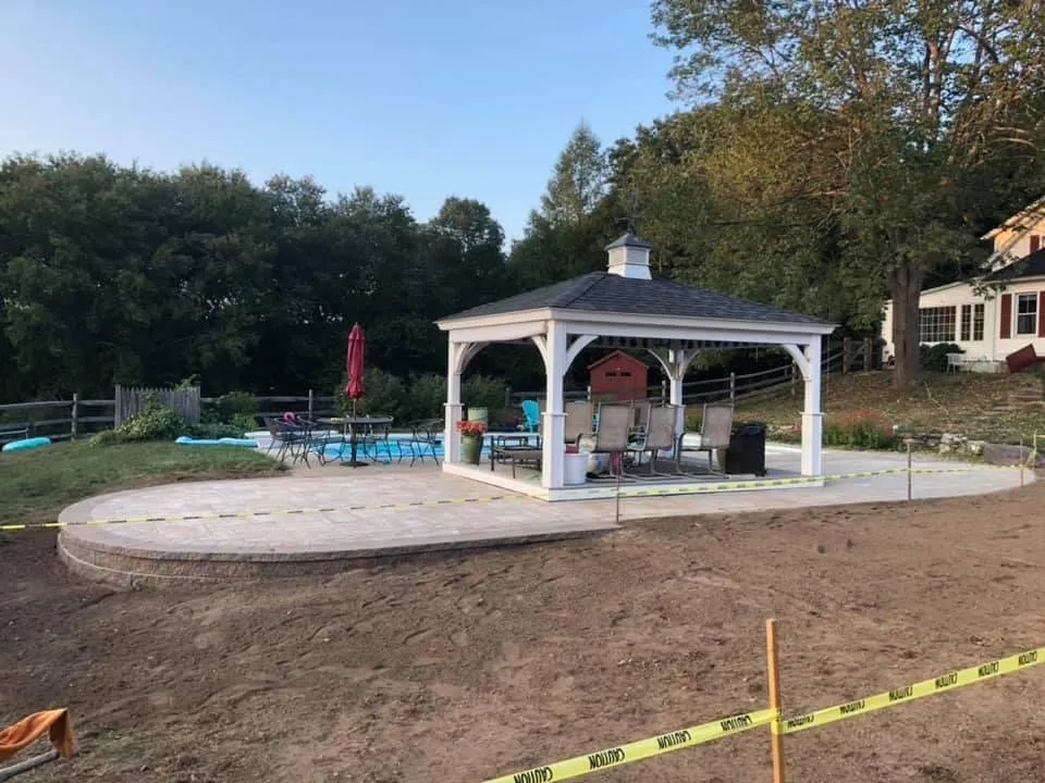 Professional lawn care service with custom design across Ledyard, CT - Spicer's Lawn Care & Landscape Design