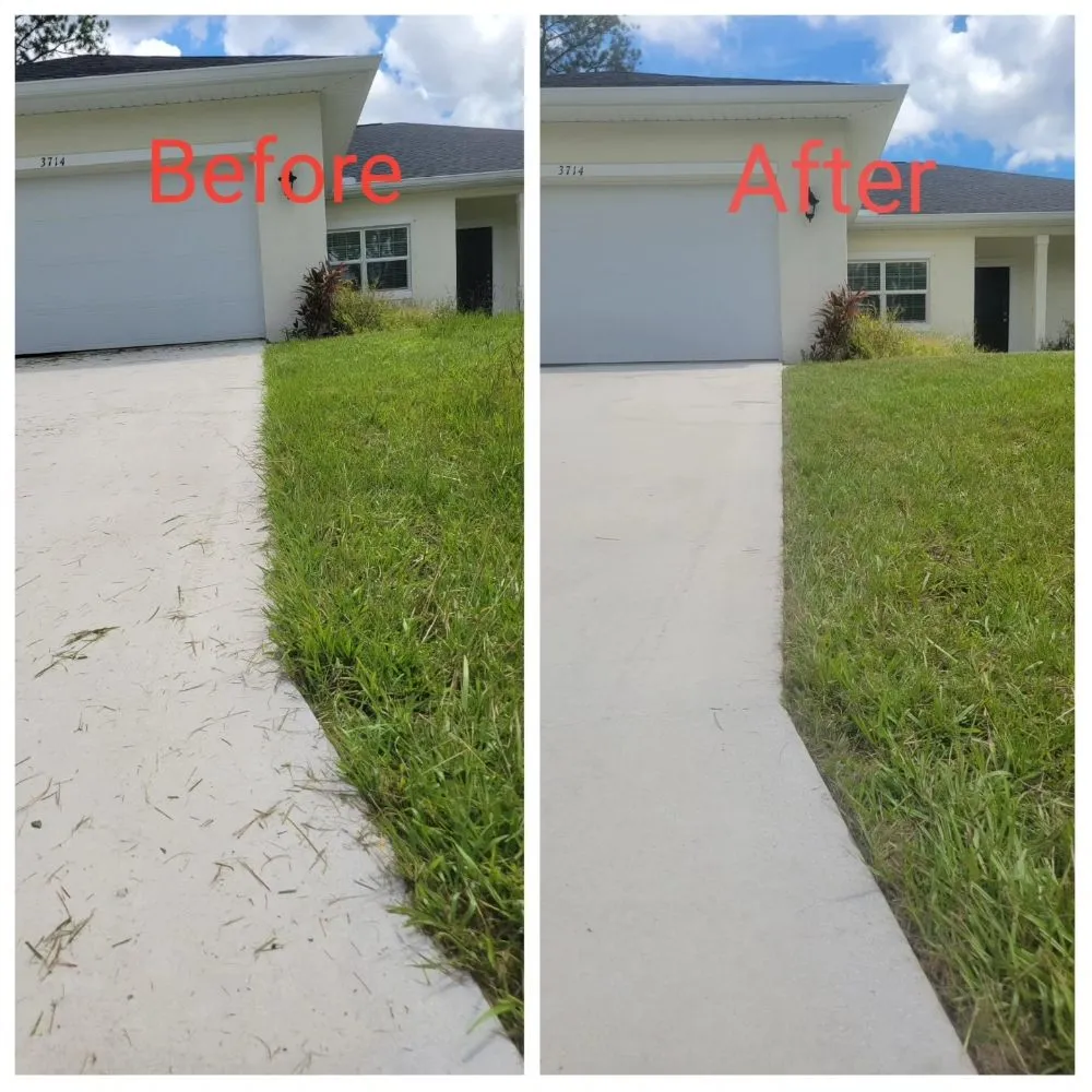 Custom lawn mowing service in Cape Coral, FL by Spicy Cuts Lawn Care