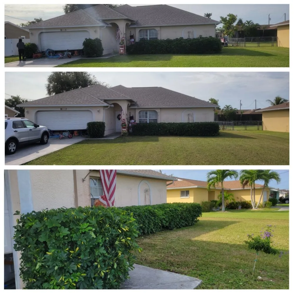 Custom residential landscaping in Cape Coral, FL by Spicy Cuts Lawn Care