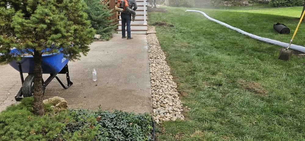 Local landscape design with custom design across Shawnee, KS - Spiral Irrigation